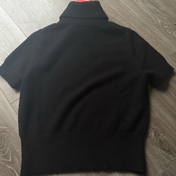 Diesel Black Turtleneck Sweater Soft Knit - Picture 6 of 7